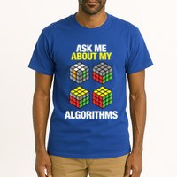 Speed Cubing Puzzle Cuber Cube Algorithms Great Gift Tall T-Shirt