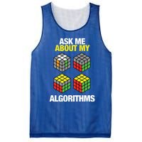 Speed Cubing Puzzle Cuber Cube Algorithms Great Gift Mesh Reversible Basketball Jersey Tank