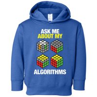 Speed Cubing Puzzle Cuber Cube Algorithms Great Gift Toddler Hoodie