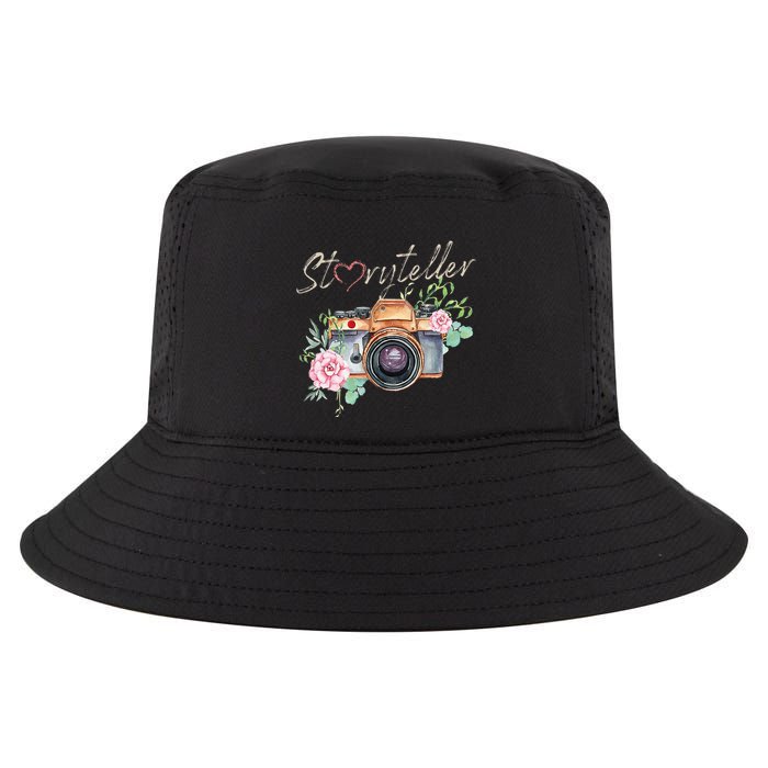 Storyteller Camera Photography Photographer Cameraman Ideas Cool Comfort Performance Bucket Hat