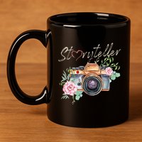 Storyteller Camera Photography Photographer Cameraman Ideas 11oz C Handle Ceramic Mug