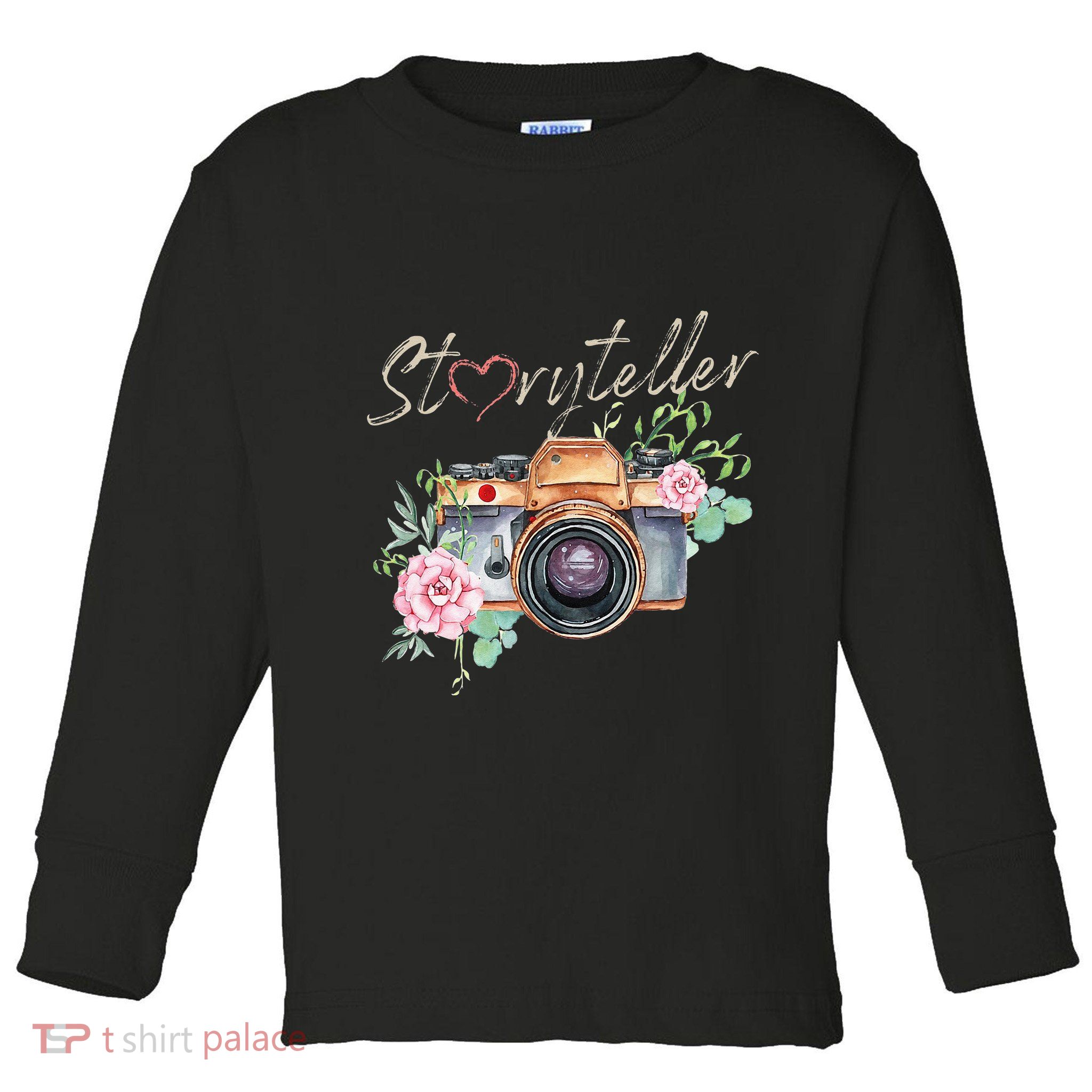 Storyteller Camera Photography Photographer Cameraman Ideas Toddler Long Sleeve Shirt