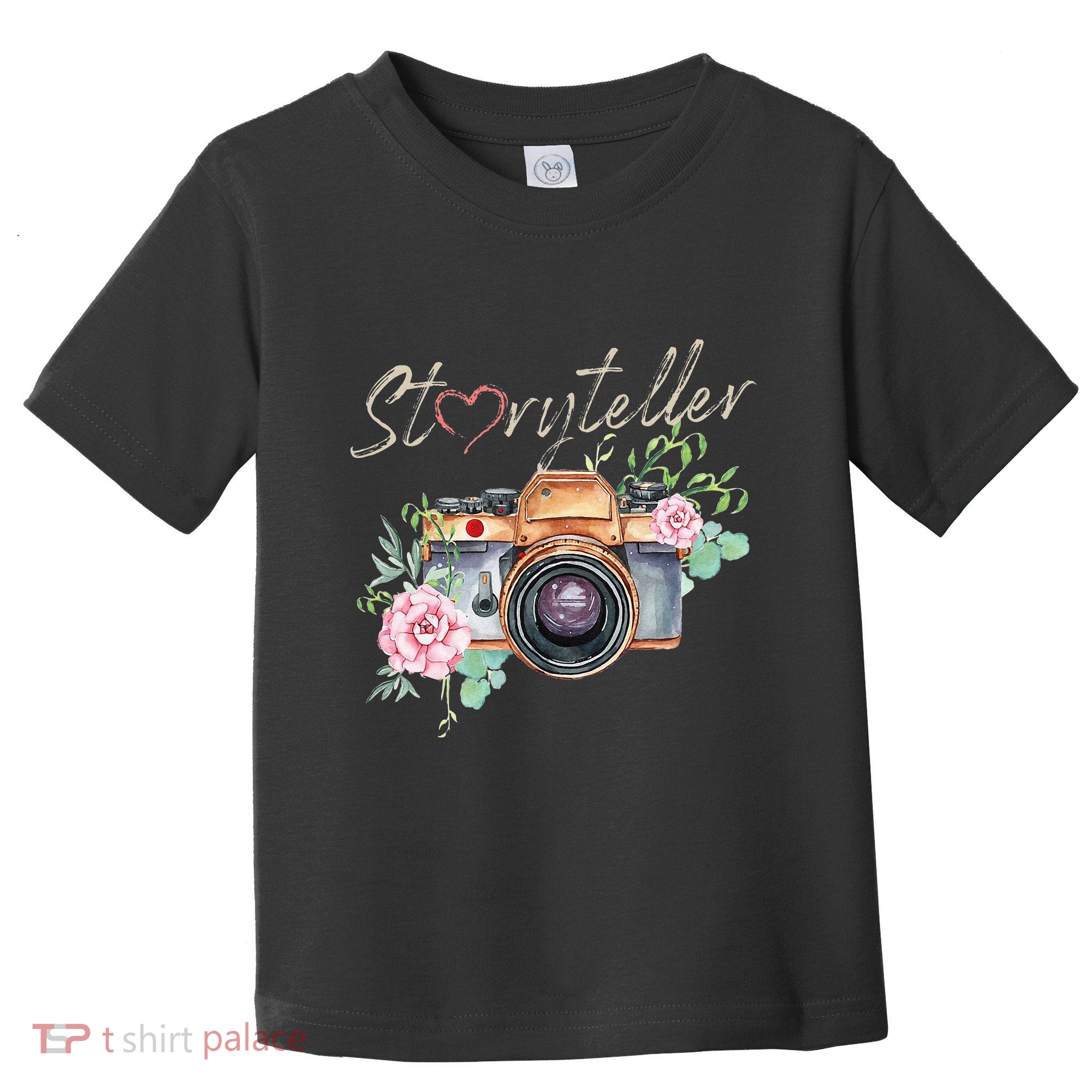 Storyteller Camera Photography Photographer Cameraman Ideas Toddler T-Shirt