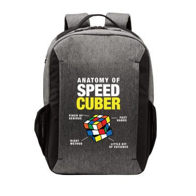Speed Cubing Puzzle Cuber Cube Anatomy Gift Vector Backpack