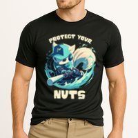 Squirrel Catcher Protect Your Nuts Funny Baseball Cute Gift Cooling Performance Crew T-Shirt