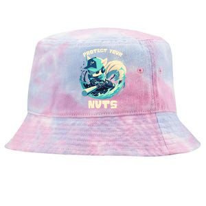 Squirrel Catcher Protect Your Nuts Funny Baseball Cute Gift Tie-Dyed Bucket Hat