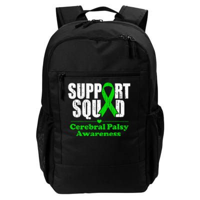 Support Cerebral Palsy Cp Awareness Month Green Ribbon Daily Commute Backpack