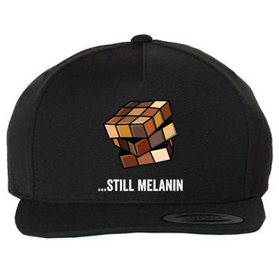 Speed Cubing Puzzle Cuber Cube Still Melanin Gift Wool Snapback Cap