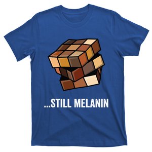 Speed Cubing Puzzle Cuber Cube Still Melanin Gift T-Shirt