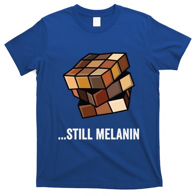 Speed Cubing Puzzle Cuber Cube Still Melanin Gift T-Shirt