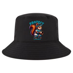 Squirrel Catcher Protect Your Nuts Funny Baseball Gift Cool Comfort Performance Bucket Hat