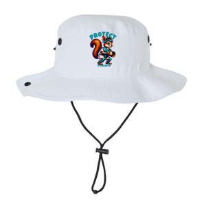 Squirrel Catcher Protect Your Nuts Funny Baseball Gift Legacy Cool Fit Booney Bucket Hat