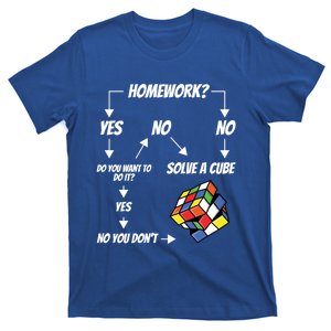 Speed Cubing Puzzle Funny Cubing Cuber Gift T-Shirt