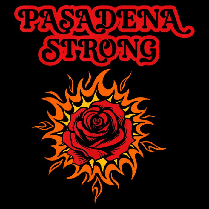 Strong California Pasadena Strong Rose Fire Impact Tech Backpack