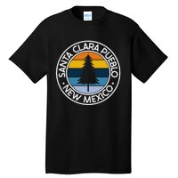 Santa Clara Pueblo New Mexico Nm Usa City Pride Retro Sunset Tall T-Shirt