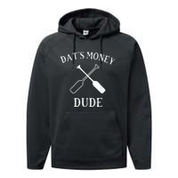 Stale Cracker Put That On A Cracka Dude That's Money Dude Performance Fleece Hoodie