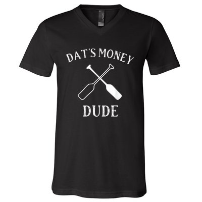 Stale Cracker Put That On A Cracka Dude That's Money Dude V-Neck T-Shirt