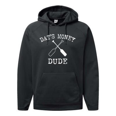 Stale Cracker Put That On A Cracka Dude ThatS Money Dude Performance Fleece Hoodie