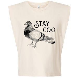 Stay Coo Pigeons Pigeon Breeder Garment-Dyed Women's Muscle Tee