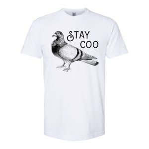 Stay Coo Pigeons Pigeon Breeder Softstyle CVC T-Shirt