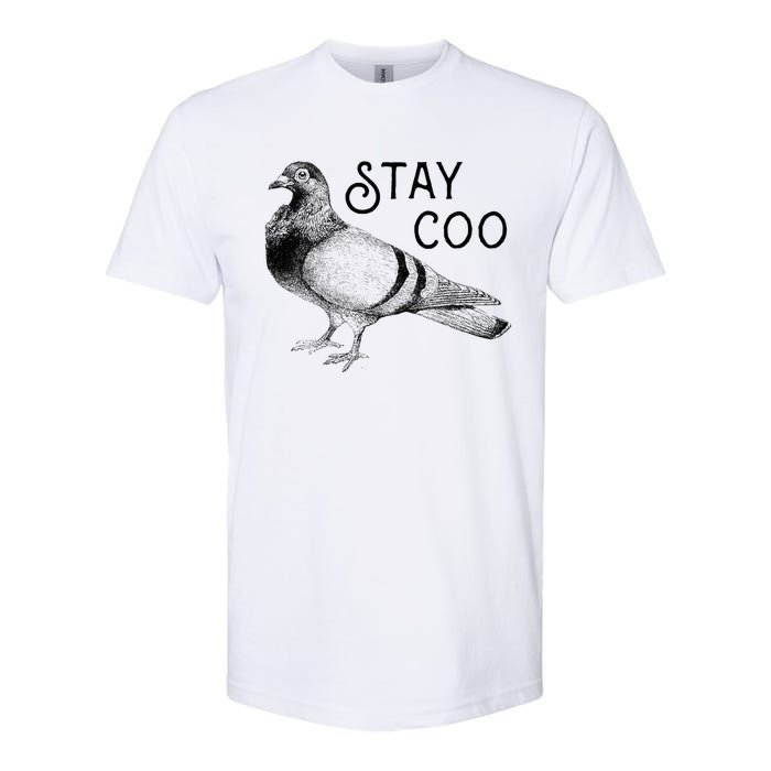 Stay Coo Pigeons Pigeon Breeder Softstyle CVC T-Shirt