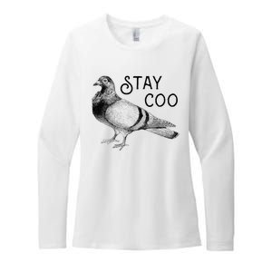 Stay Coo Pigeons Pigeon Breeder Womens CVC Long Sleeve Shirt