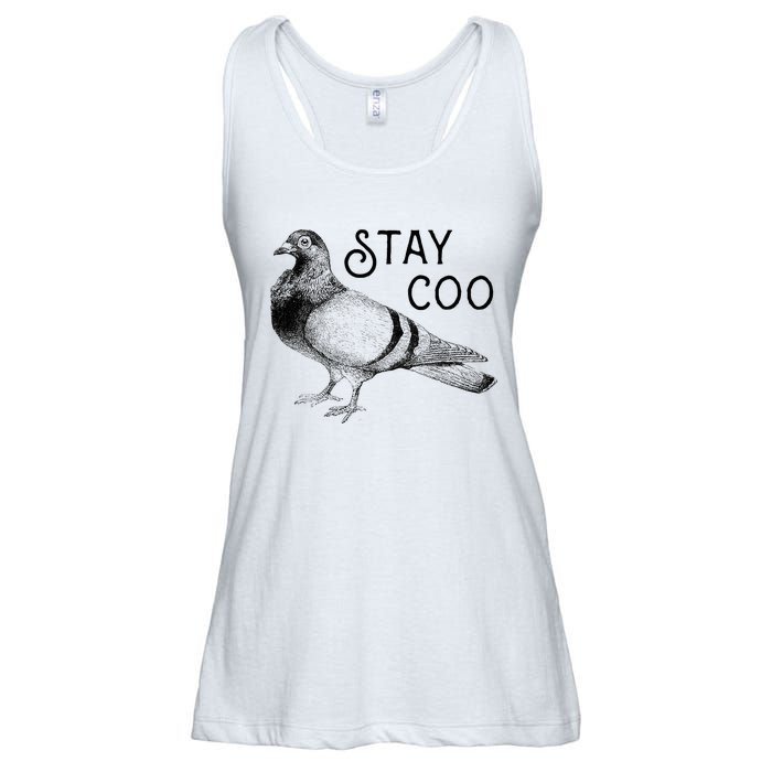 Stay Coo Pigeons Pigeon Breeder Ladies Essential Flowy Tank