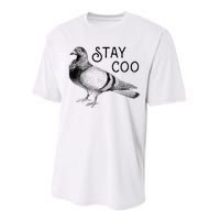 Stay Coo Pigeons Pigeon Breeder Performance Sprint T-Shirt