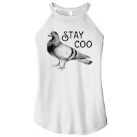 Stay Coo Pigeons Pigeon Breeder Women's Perfect Tri Rocker Tank