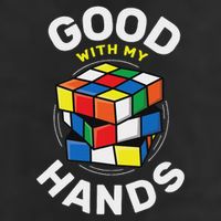 Speed Cubing Puzzle Cube Good With My Hands Cool Comfort Performance Bucket Hat