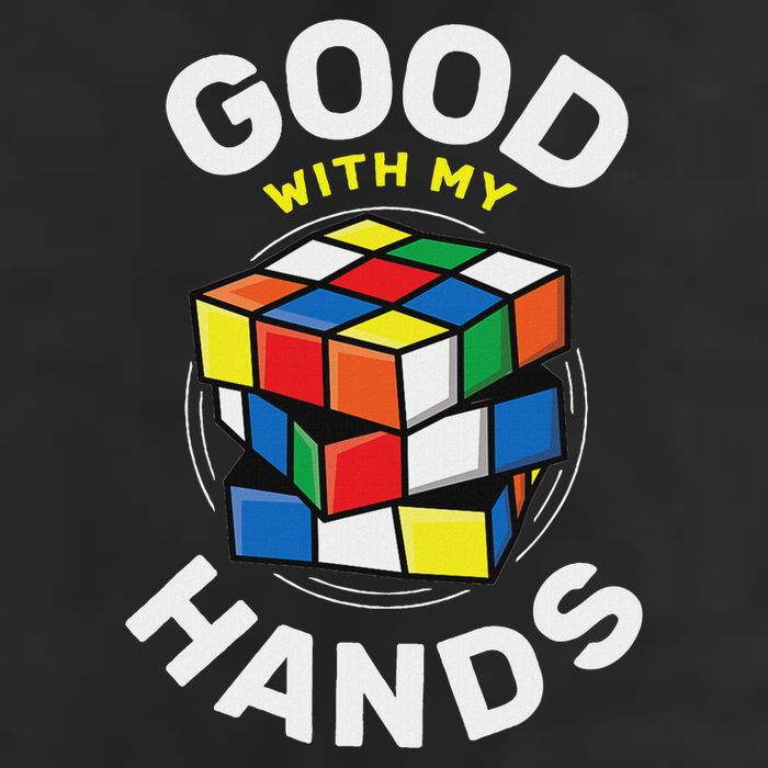 Speed Cubing Puzzle Cube Good With My Hands Cool Comfort Performance Bucket Hat