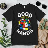 Speed Cubing Puzzle Cube Good With My Hands Premium T-Shirt