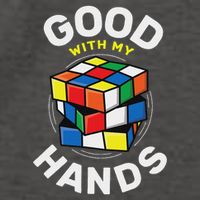 Speed Cubing Puzzle Cube Good With My Hands Vector Backpack
