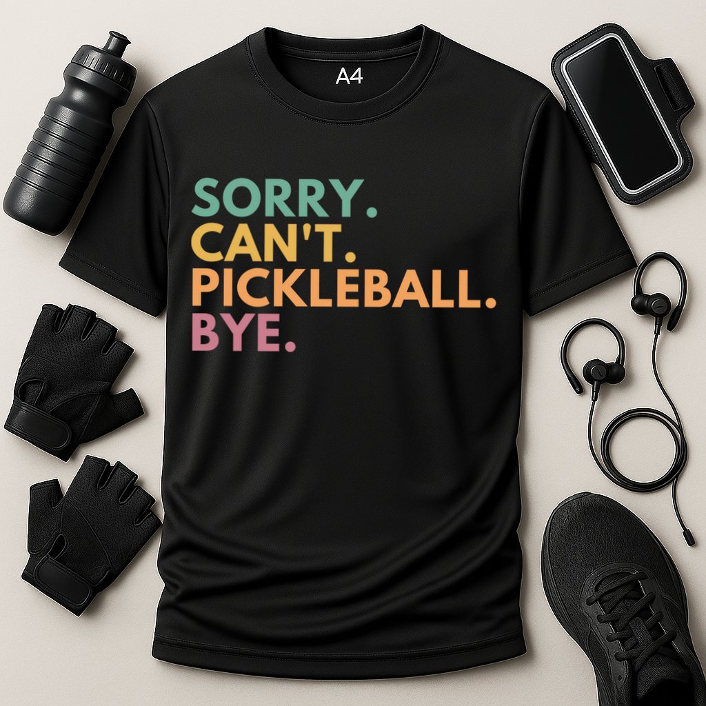 Sorry CanT Pickleball Bye Gift Performance Shirt