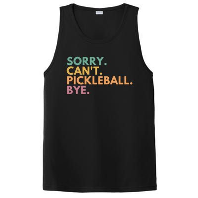 Sorry CanT Pickleball Bye Gift PosiCharge Competitor Tank