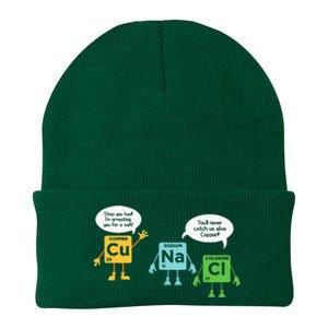 Science Chemistry Periodic Table Funny Scientist Nerd Geeks Knit Cap Winter Beanie