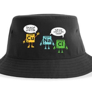 Science Chemistry Periodic Table Funny Scientist Nerd Geeks Sustainable Bucket Hat