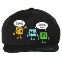 Science Chemistry Periodic Table Funny Scientist Nerd Geeks Wool Snapback Cap