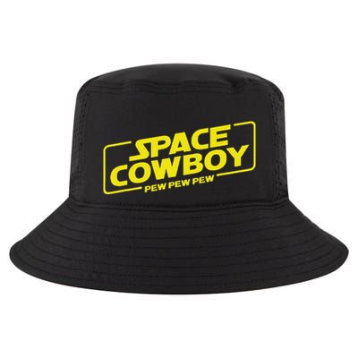 Space Cowboy Pew Pew Pew Funny Geek Nerd Pop Culture Cool Comfort Performance Bucket Hat