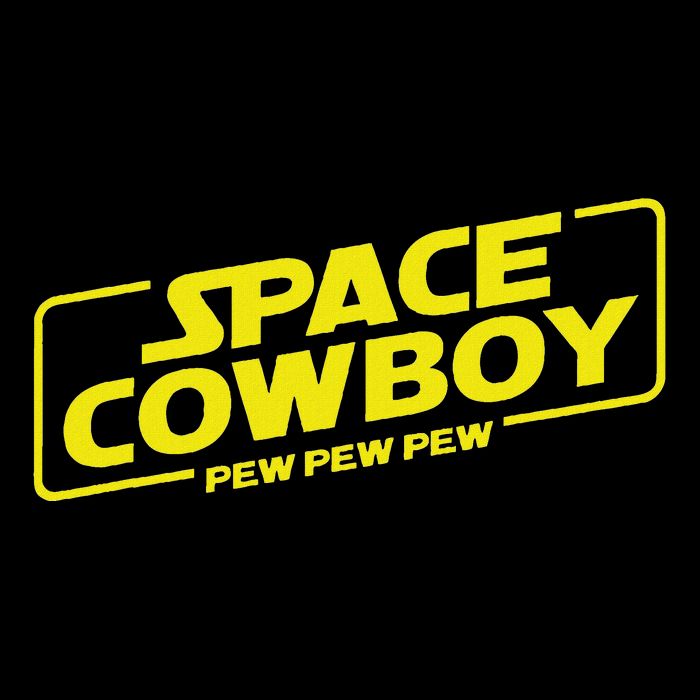 Space Cowboy Pew Pew Pew Funny Geek Nerd Pop Culture Mousepad