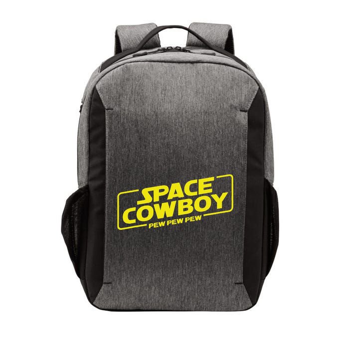 Space Cowboy Pew Pew Pew Funny Geek Nerd Pop Culture Vector Backpack