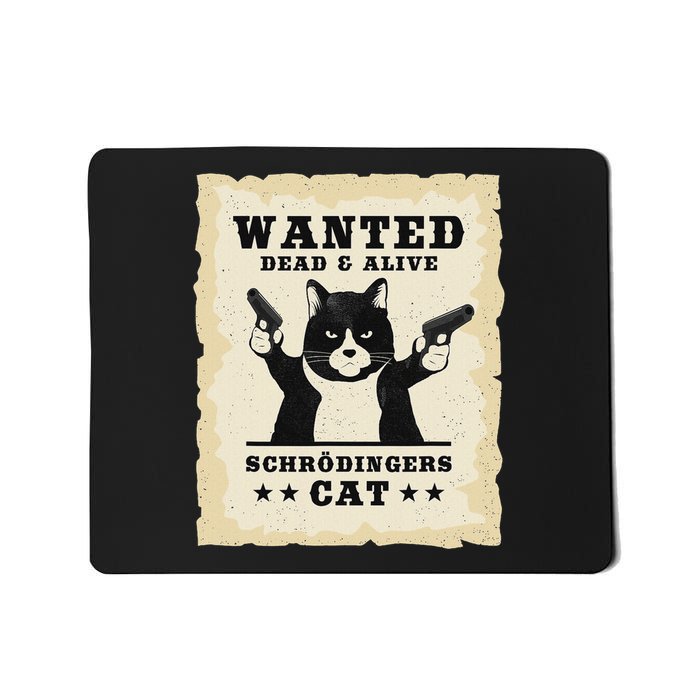 Schrodingers Cat Physics Paradox Quantum Mechanics Science Mousepad