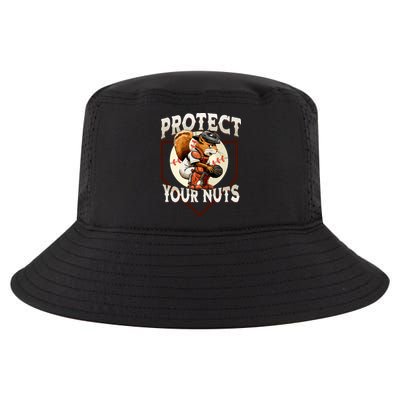 Squirrel Catcher Protect Your Nuts Funny Baseball Cool Comfort Performance Bucket Hat