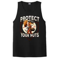 Squirrel Catcher Protect Your Nuts Funny Baseball PosiCharge Competitor Tank