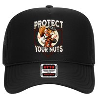 Squirrel Catcher Protect Your Nuts Funny Baseball Hat