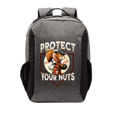 Squirrel Catcher Protect Your Nuts Funny Baseball Vector Backpack