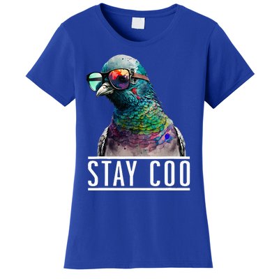 Stay Coo Pigeon Lover Animal Lover Birds Owner Women's T-Shirt