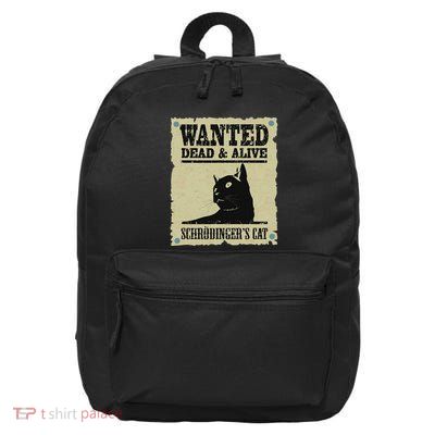 SchrodingerS Cat Physic  Sheldon 16 in Basic Backpack