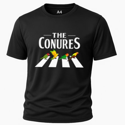 Sun Conure Parrot Pedestrian Design For A Conure Owner Performance Shirt