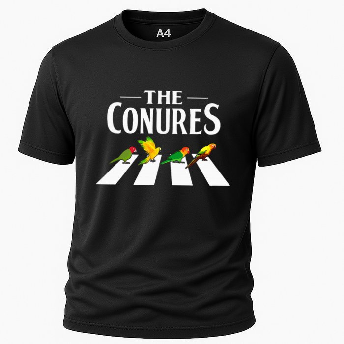 Sun Conure Parrot Pedestrian Design For A Conure Owner Performance Shirt